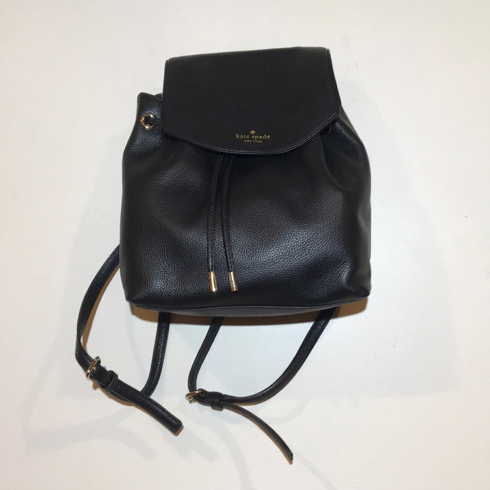 New Kate Spade ‘Mulberry Street’ Leather Backpack - Picture 2 of 6